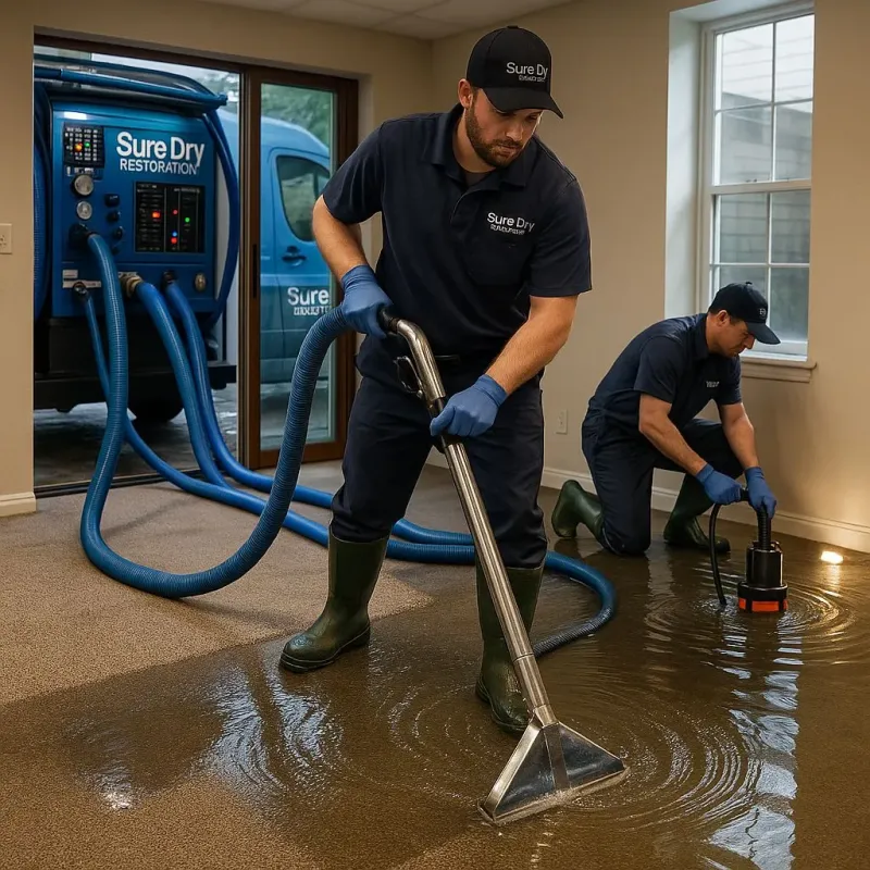 Water Extraction and Removal process in Kenbridge, VA